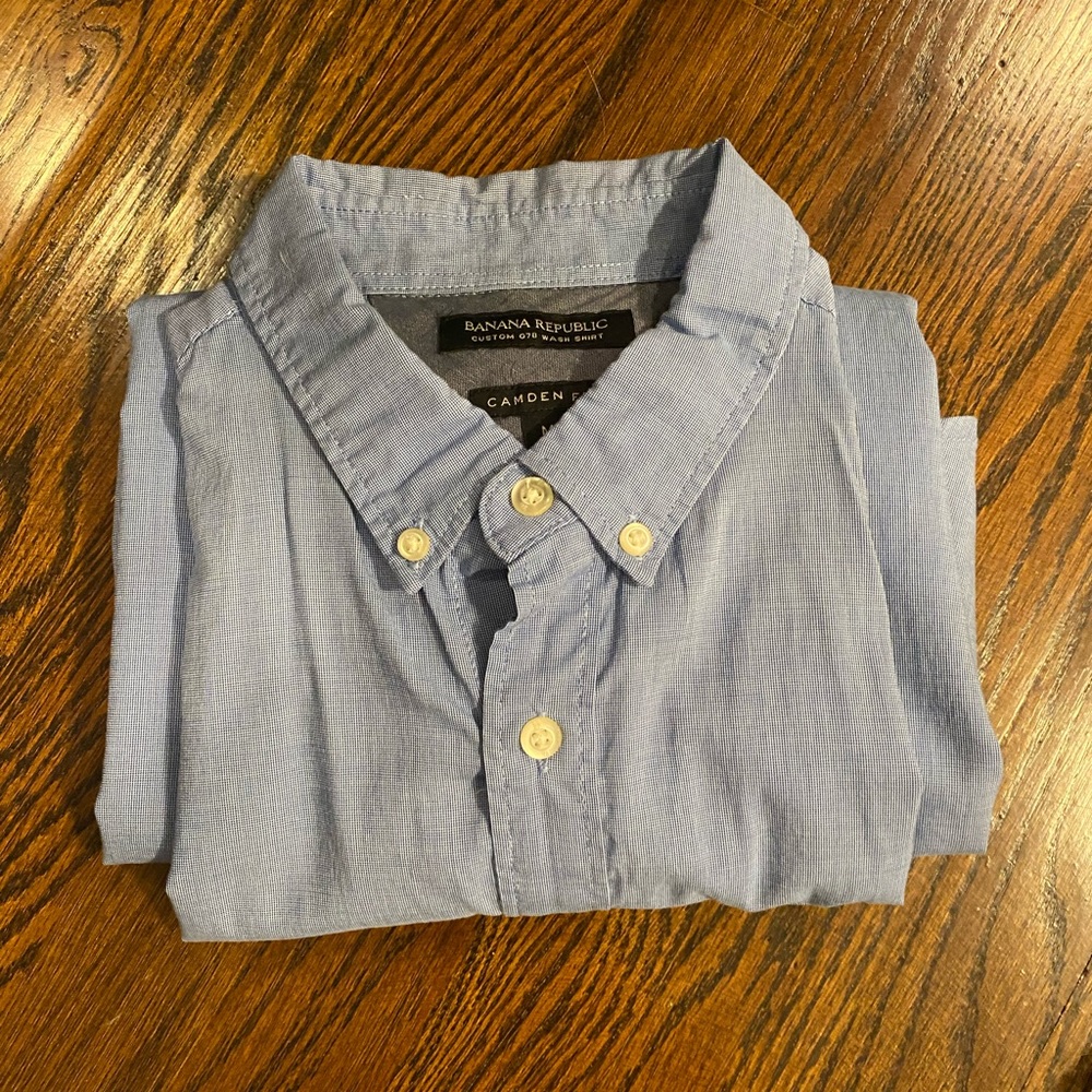 Men’s BR Casual Blue Shirt